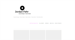 Desktop Screenshot of jordanfehr.com